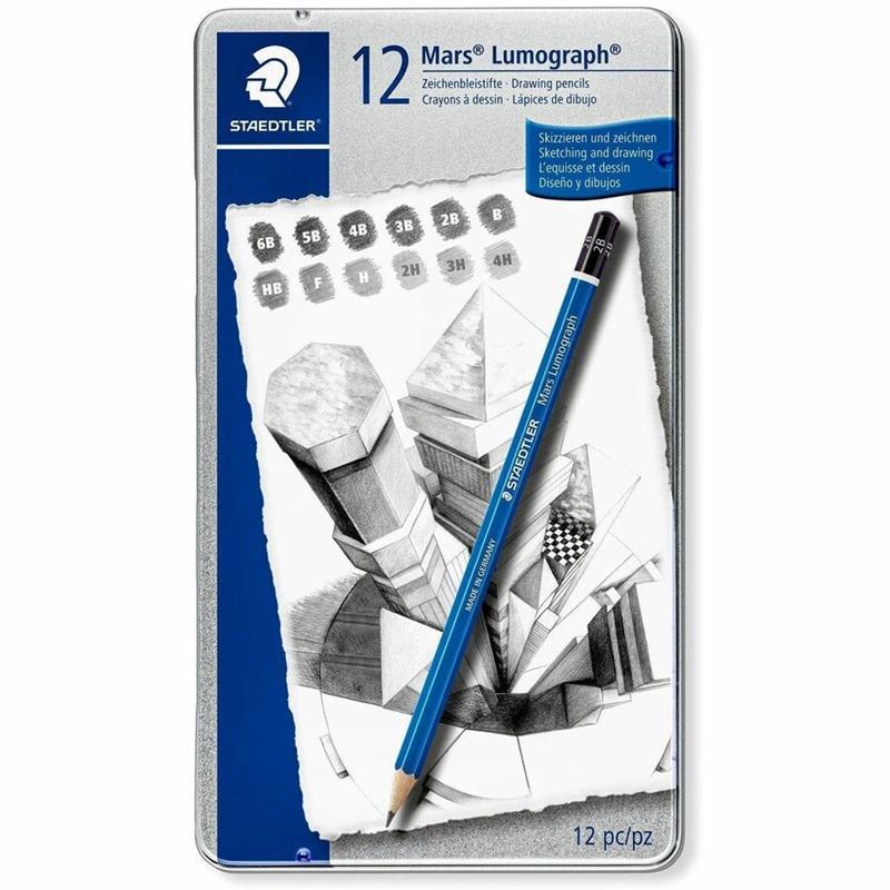 Image Mars Lumograph Drawing Pencils