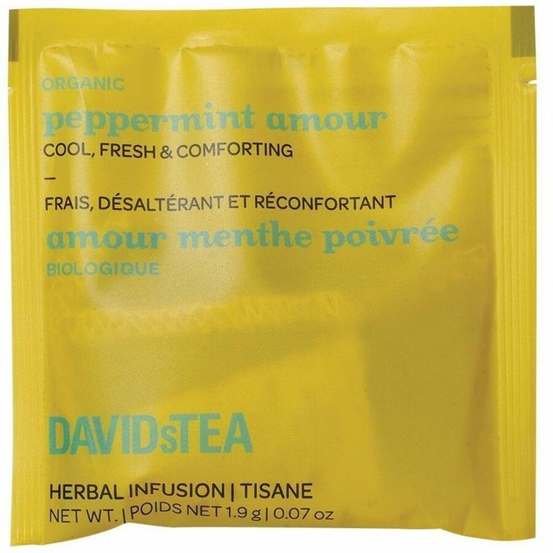 Image David's Tea Pepperming Amour Tea Bags